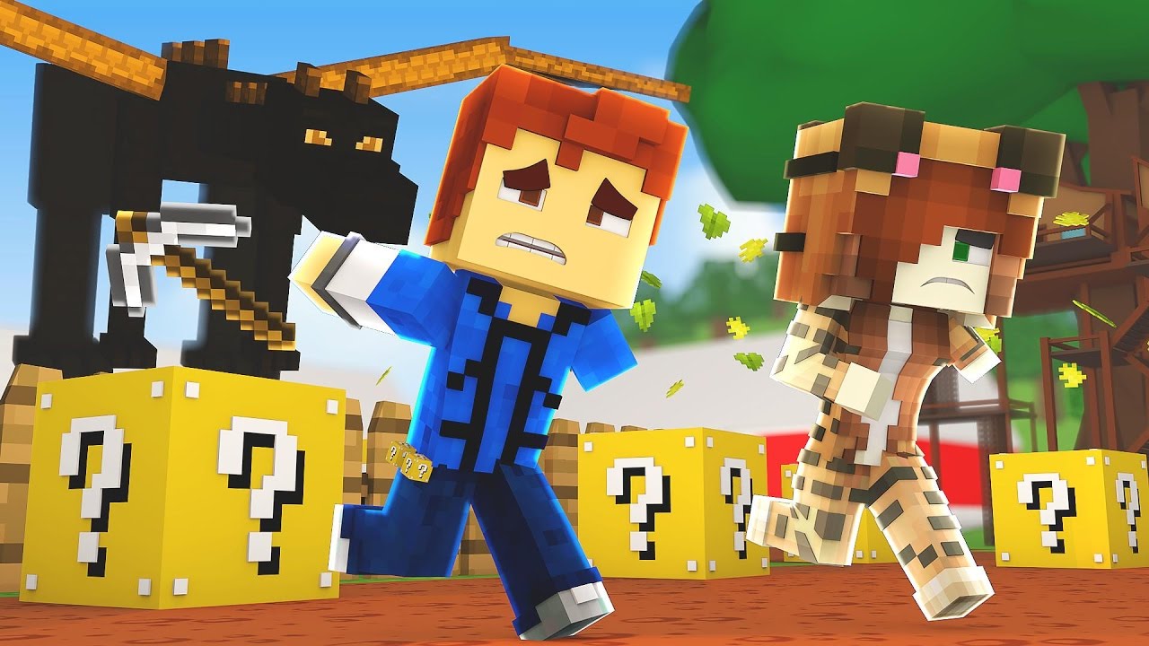 Minecraft Daycare - LUCKY BLOCK BATTLE !?