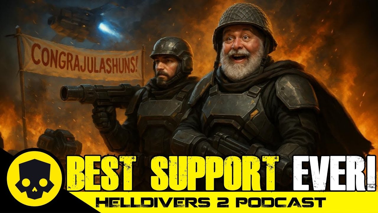 BEST COMMUNITY SUPPORT EVER!!! | Helldivers 2 Podcast