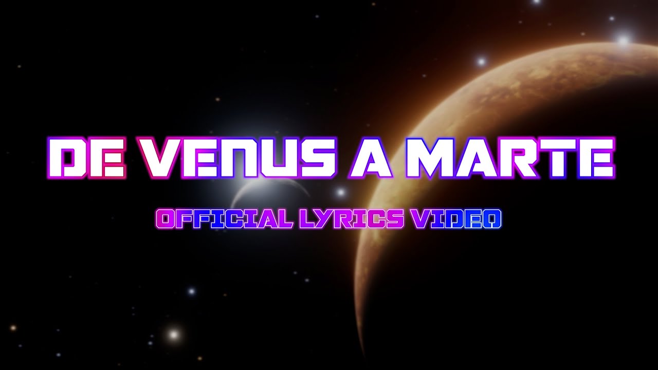 Didier Joseph - DE VENUS A MARTE [Official Lyrics Video]