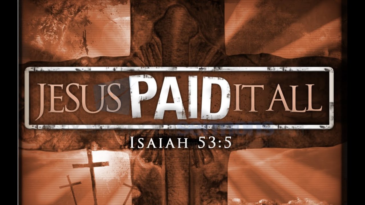 THE GREATEST DOCTRINE OF ALL--THE SUBSTITUTIONARY, VICARIOUS ATONEMENT OF JESUS CHRIST