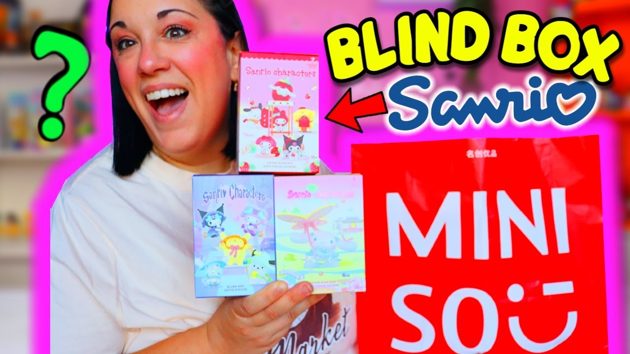 Apro BLIND BOX solo SANRIO di MINISO! iolanda sweets