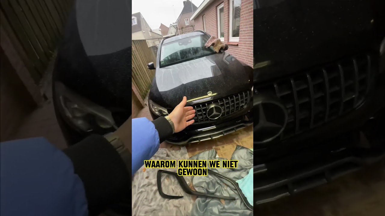 Wie vindt de voorkant zonder kenteken ook mooier? Geen kenteken! #shorts