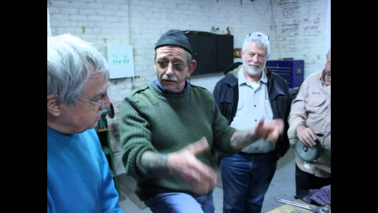 Howard Clark Explaining Structural Changes In Steel During Heat Treatment