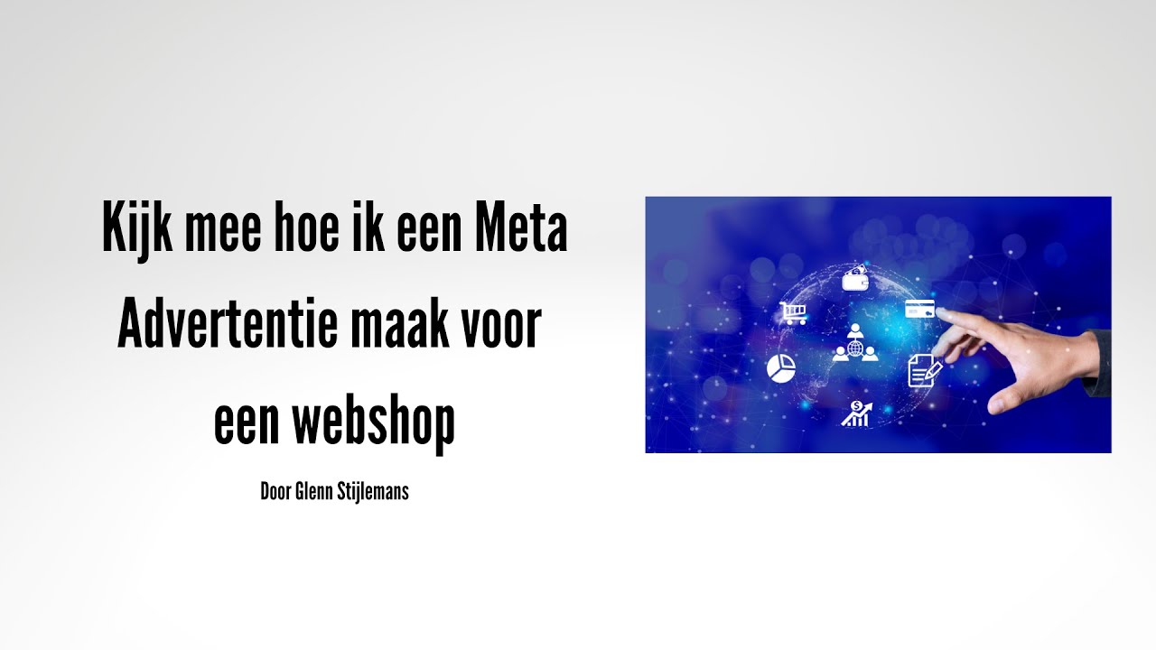 Kijk mee hoe ik een Meta Advertentie maak voor een webshop