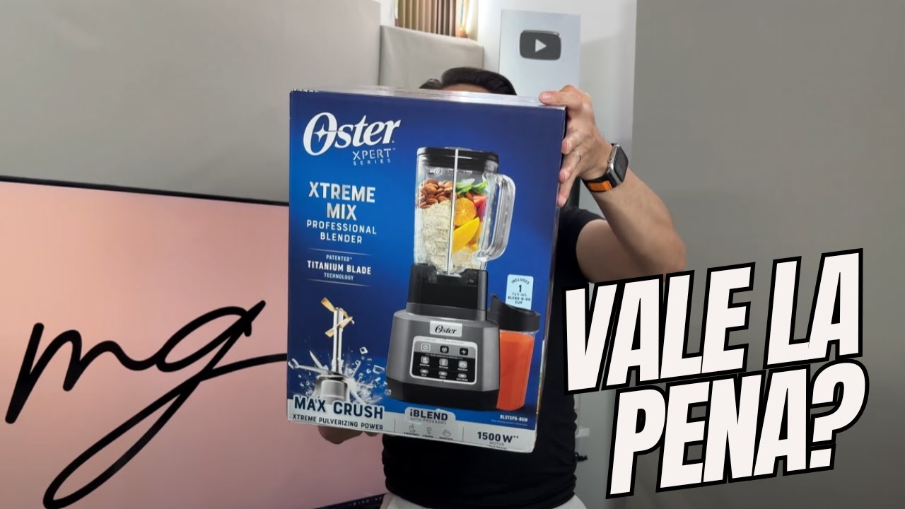 Conoce la Licuadora Profesional Oster® XTREME MIX unboxing
