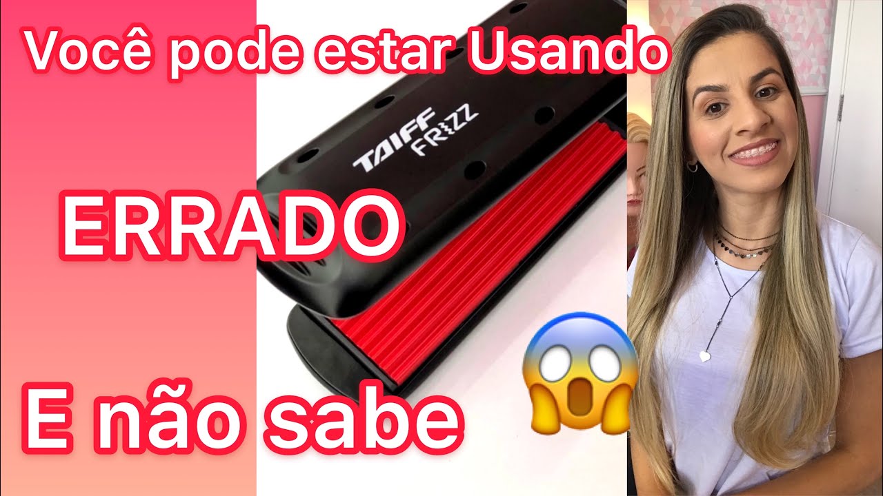 Chapinha de FRIZZ - Forma Certa e Errada de Utilizar