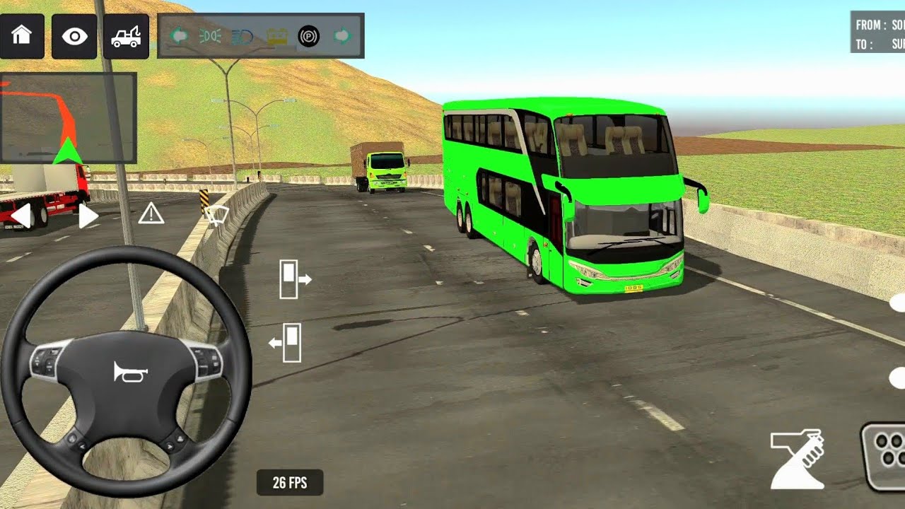 🤣 Euro Coach Bus Driving 🚌 | Coach Bus Simulator Android Gameplay | Realistic Bus Driving | Part 1