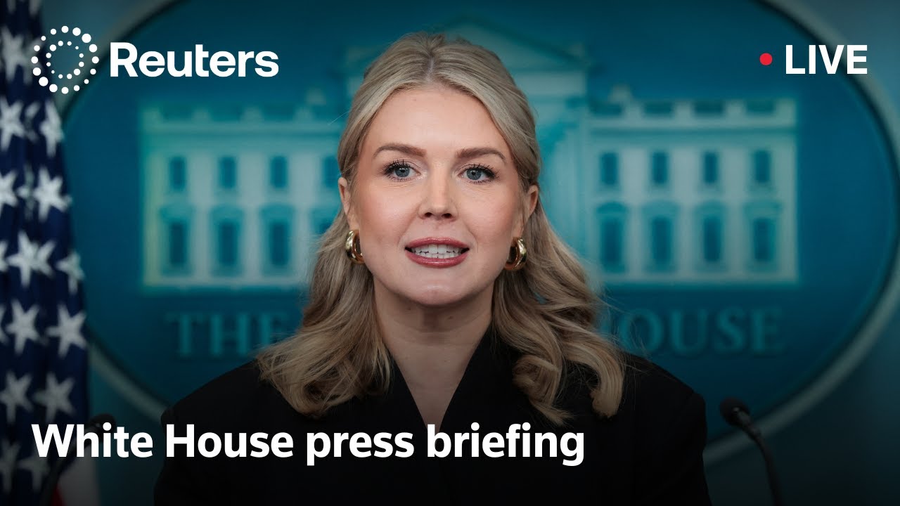 LIVE: White House briefing after seizure of Russian-flagged tanker linked to Venezuela