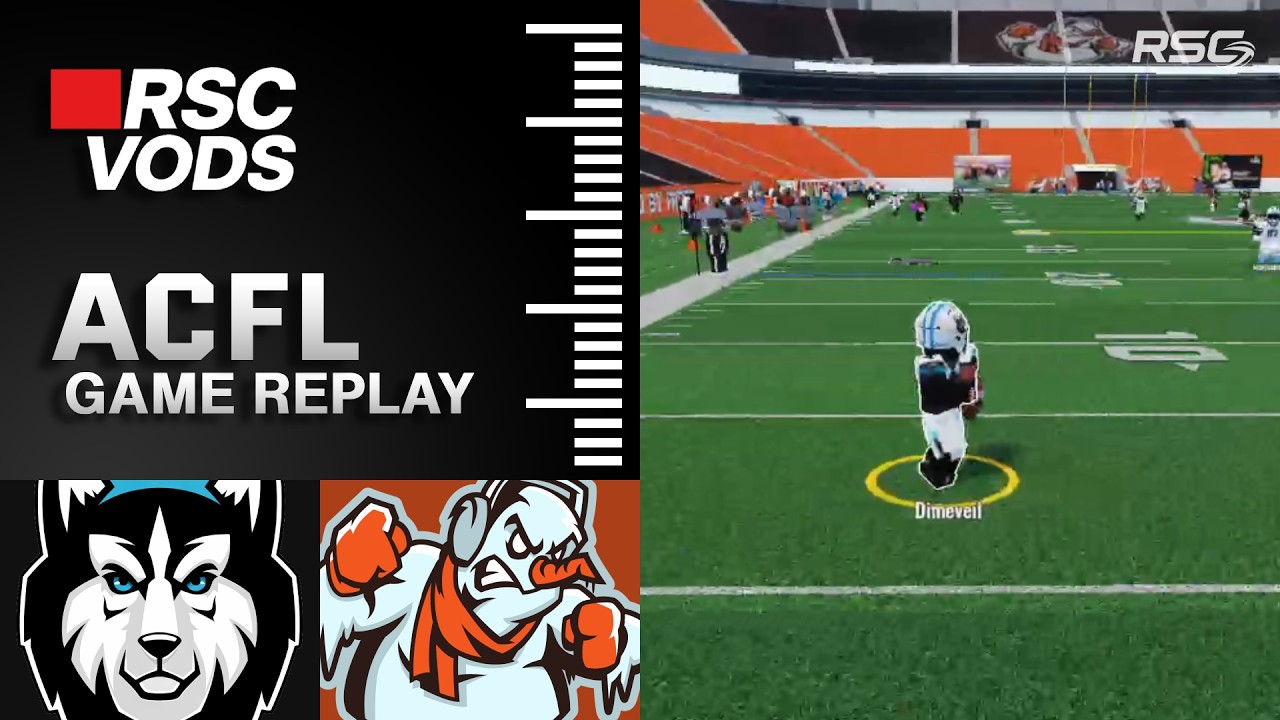 ACFL on RSC - St. Paul Pups vs Boston Snowmen