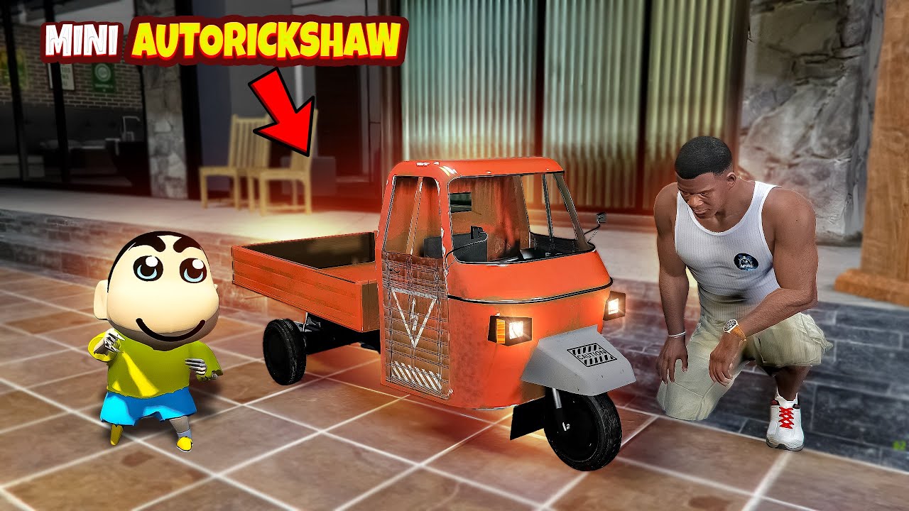Franklin & shinchan Buy Mini RC AUTORICKSHAW in GTA 5 | Pennem Star