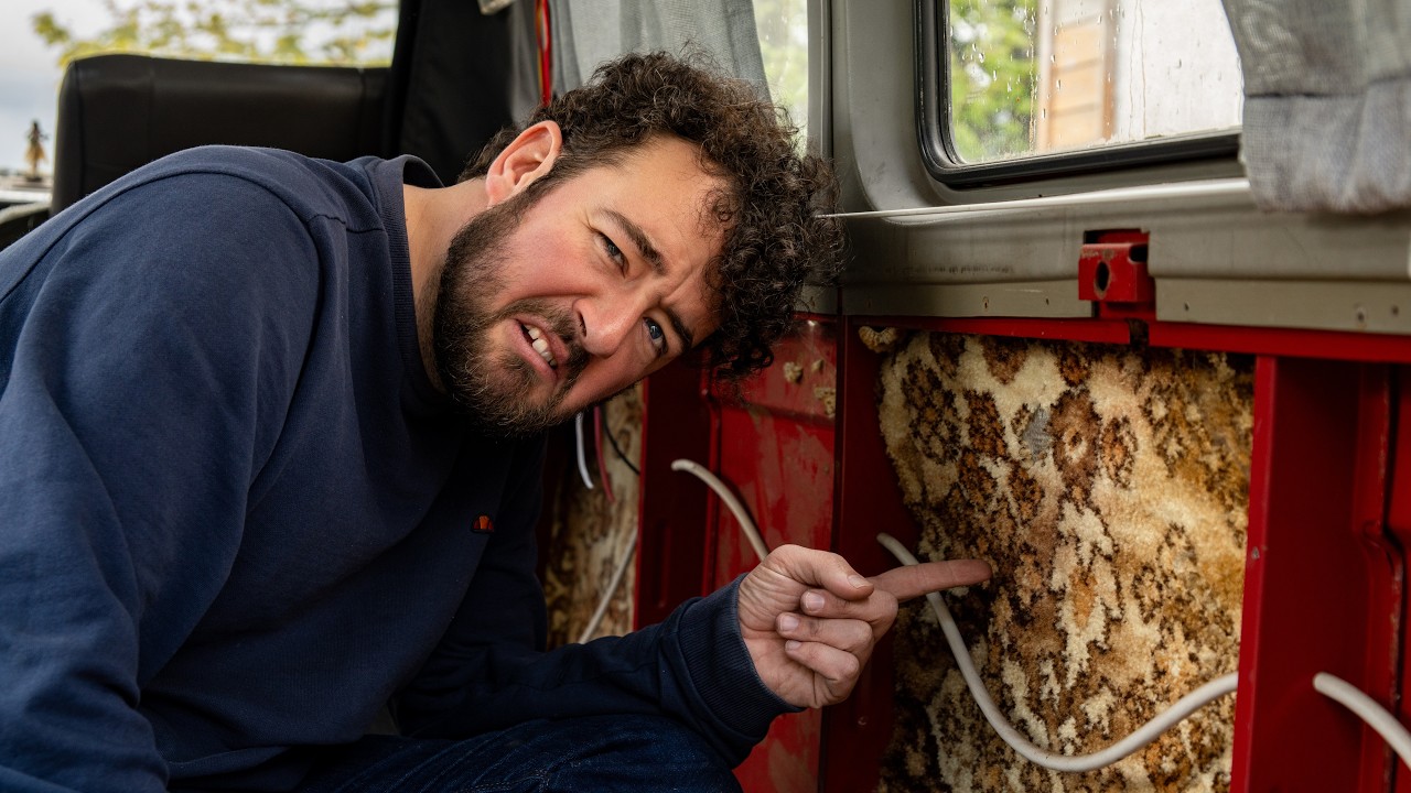 We stripped our &lsquo;80s Sherpa van to bare metal (this is what we found)