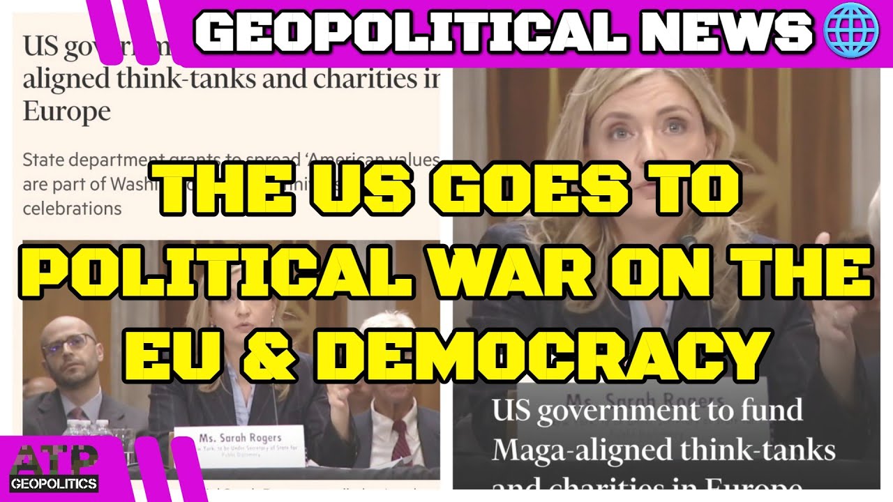 POLITICAL WAR! US Funds European Far-Right While Seeking Deal w/ Russia | Geopolitics News