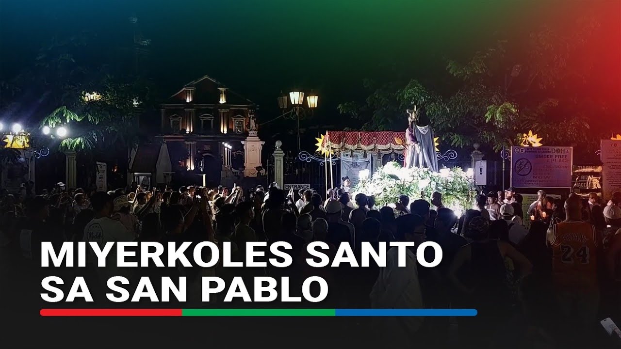 Tunghayan: Prusisyon sa San Pablo para sa Miyerkoles Santo | ABS-CBN News