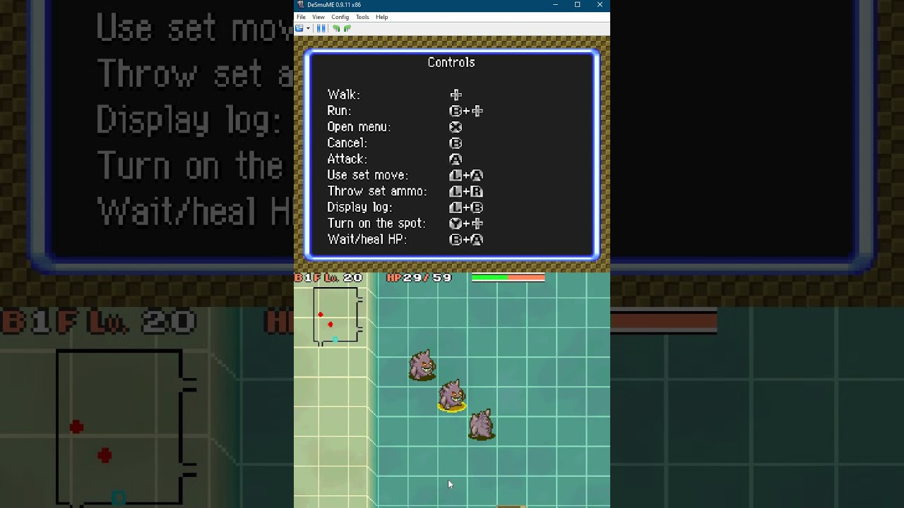 PMD gengar  death% 1:14 speedrun