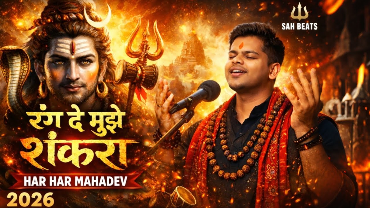 रंग दे मुझे शंकरा 🔱 Har Har Mahadev | New Shiv Bhakti Song 2026 | Sah Beats