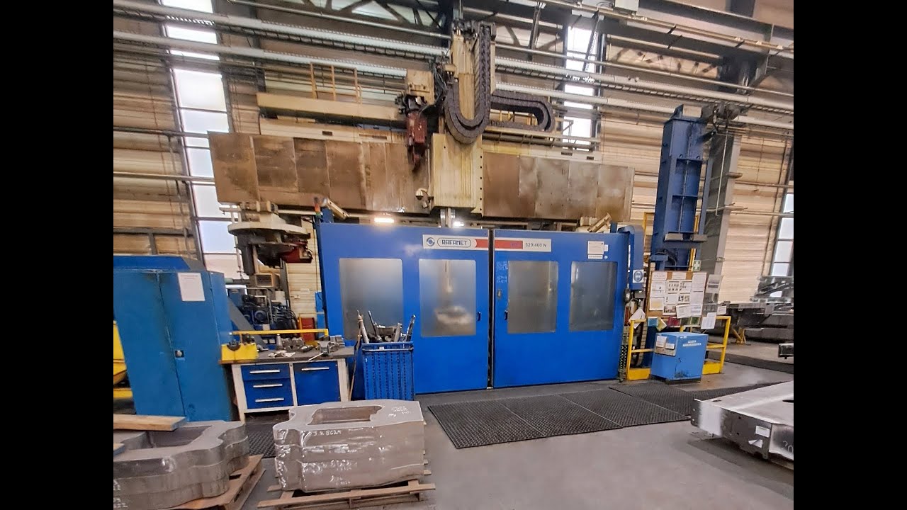 Tokarka karuzelowa CNC RAFAMET KCI 320/400N