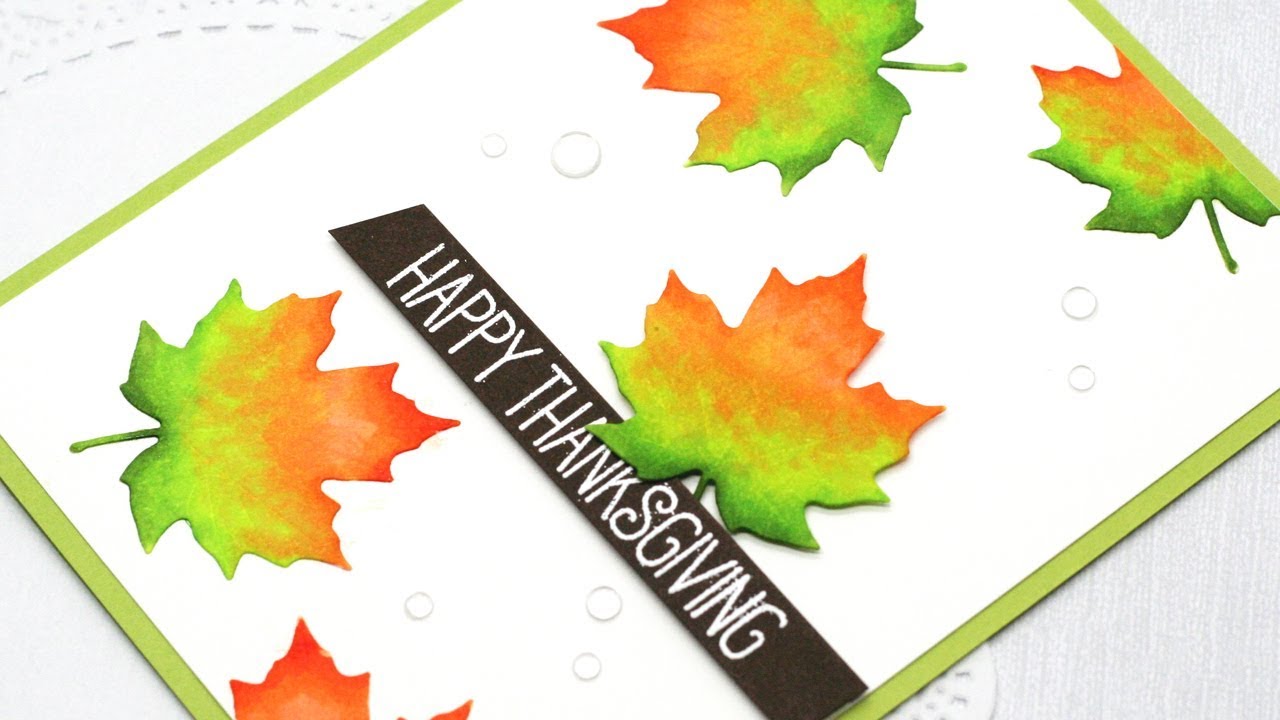 How to Color Fall Leaves with Copic Markers