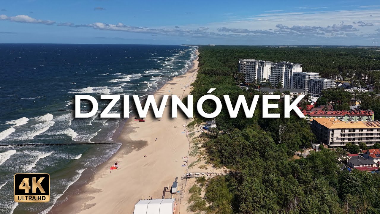 Dziwnówek – idealne miejsce na spokojny urlop nad morzem | Ujęcia z drona 2025 [4K]
