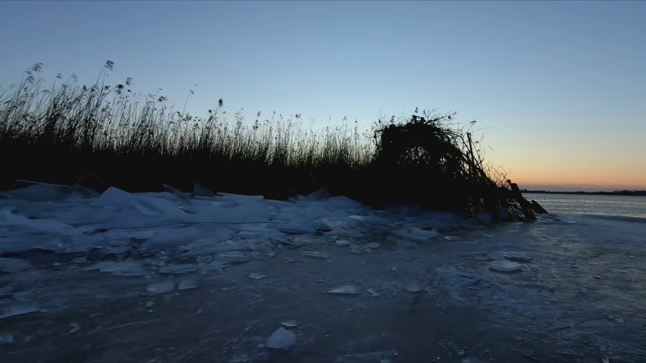 Schöfeln auf dem Großen Meer und dem Treckfahrtstief 2021 (HD)