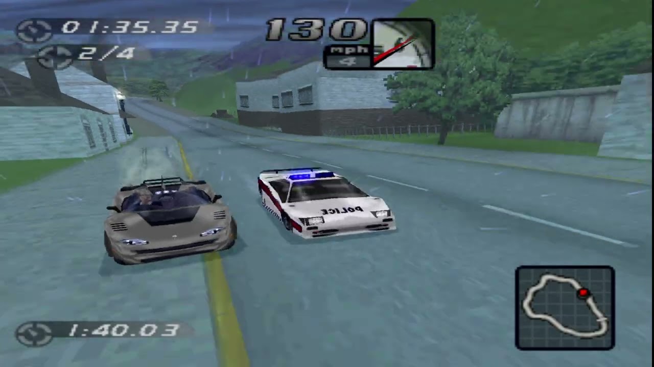 Let's Play Need For Speed High Stakes (PS1 Revisited) - Celtic Ruins - Hot Pursuit - Phantom