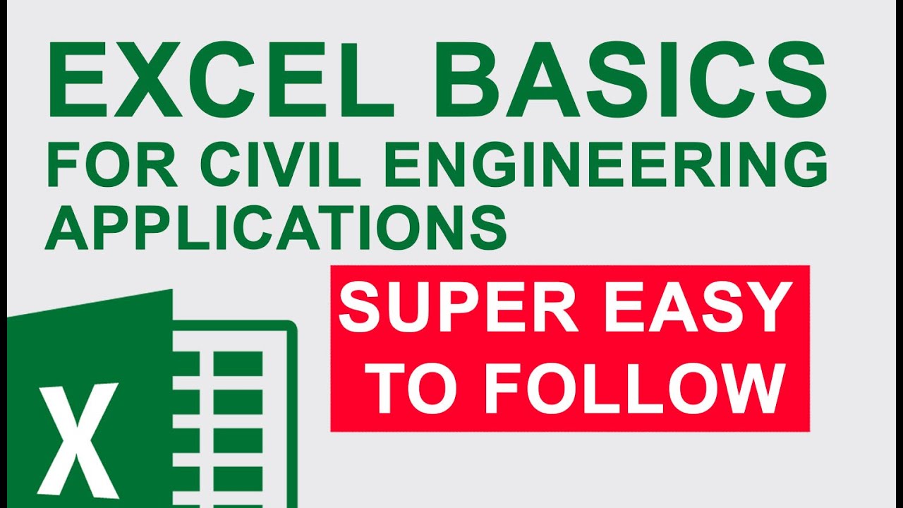 Excel for Civil Engineering Applications
