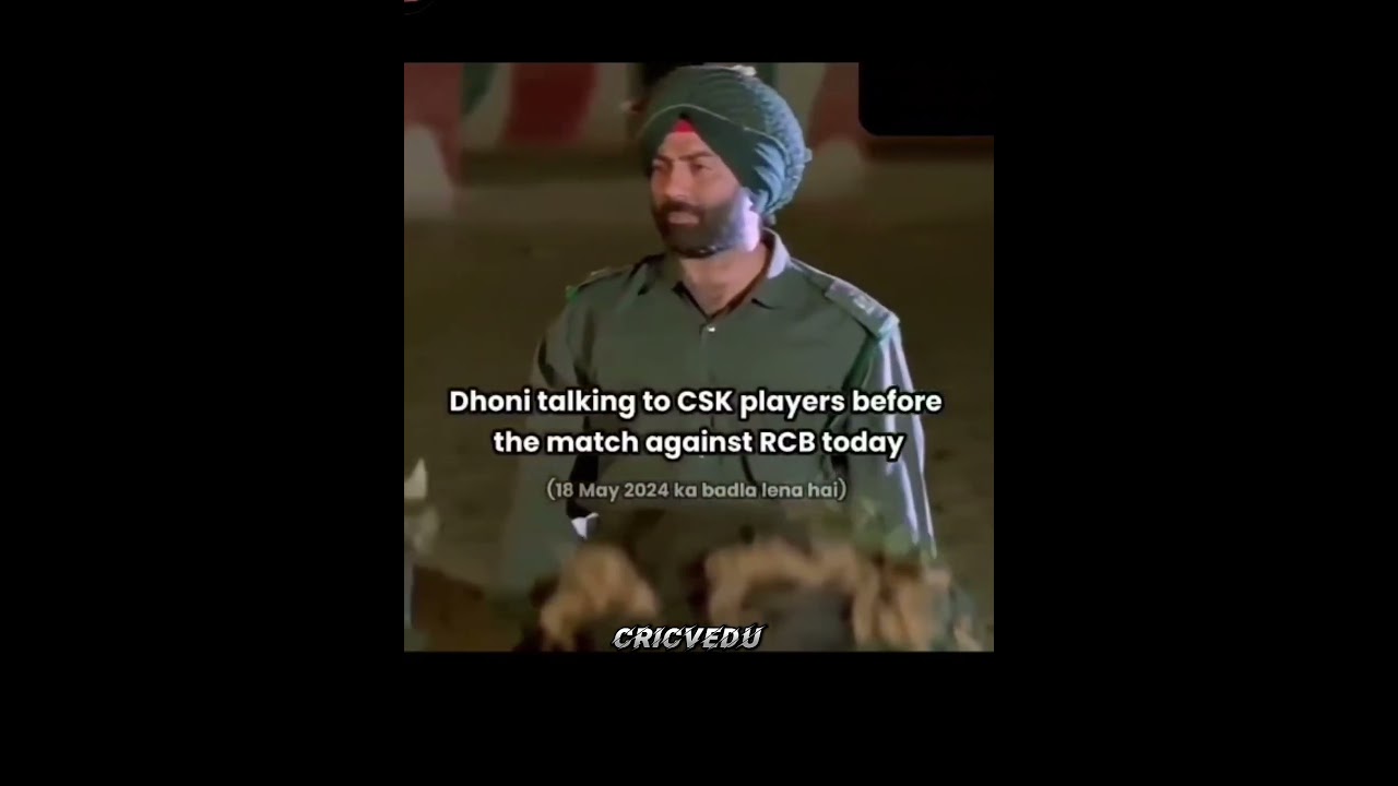 Thala Special Message  Before match.🚨🚨🗿🗿