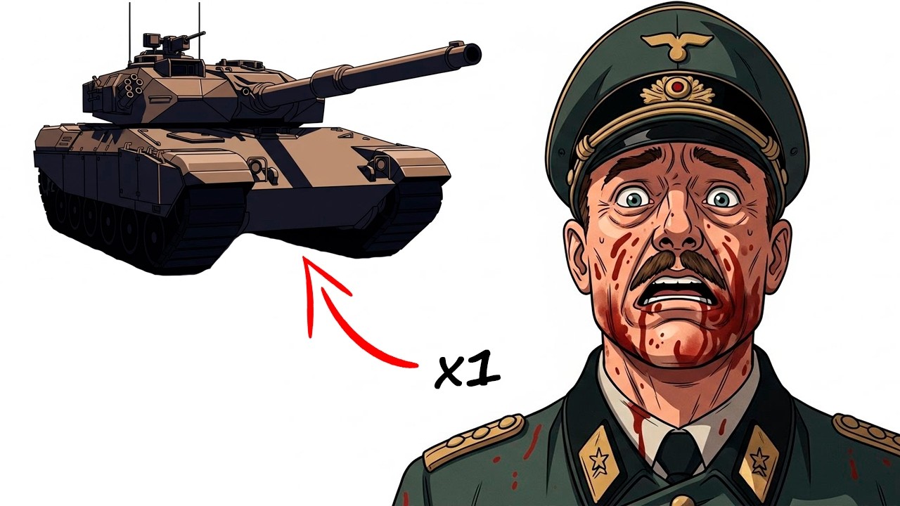 UN K2 BLACK PANTHER vs LOS TANQUES PANZER DE HITLER EN 1941
