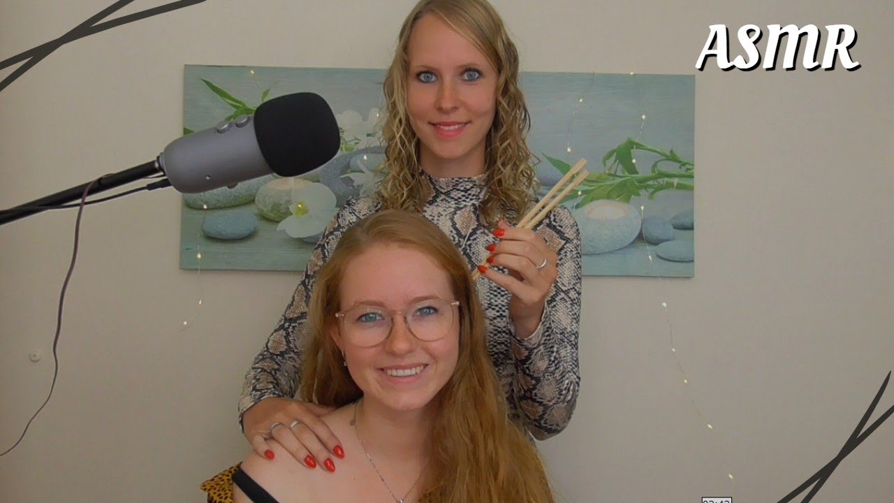 ASMR Relaxing Scalp Check & Shoulder Massage 💆‍♀️ (Real Person)