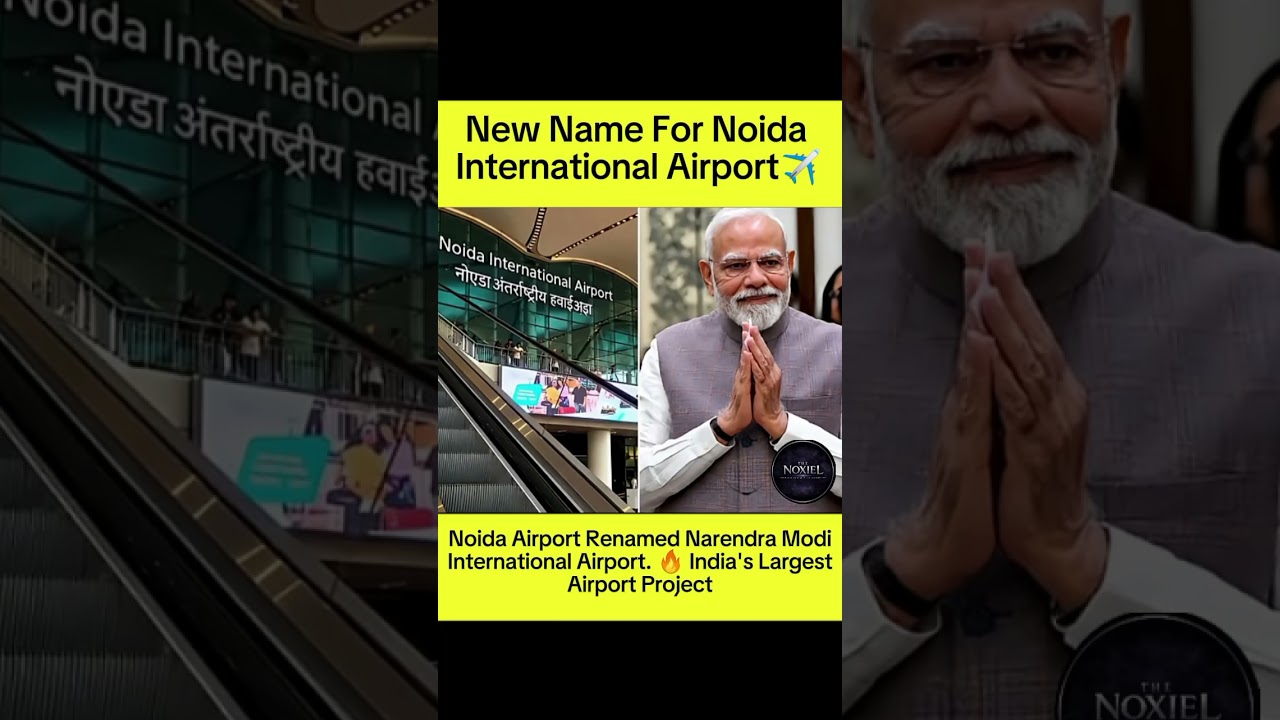 The Uttar Pradesh Cabinet has approved a proposal to rename Noida International Airport at Jewar...