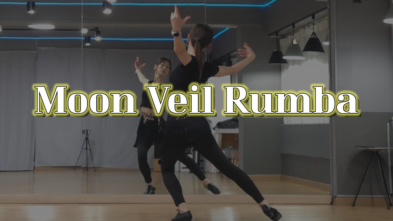 Moon Veil Rumba Line Dance/ Choreo:Junghye Yoon & Solbi Jeong/Intermediate #쿵라인댄스 #화곡댄스 #글로벌g 