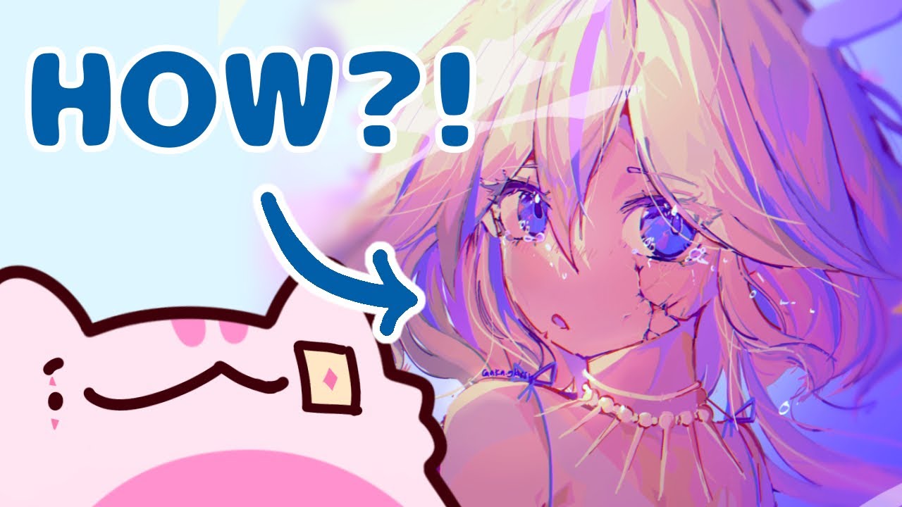 How I RENDER My Art | Step by step guide