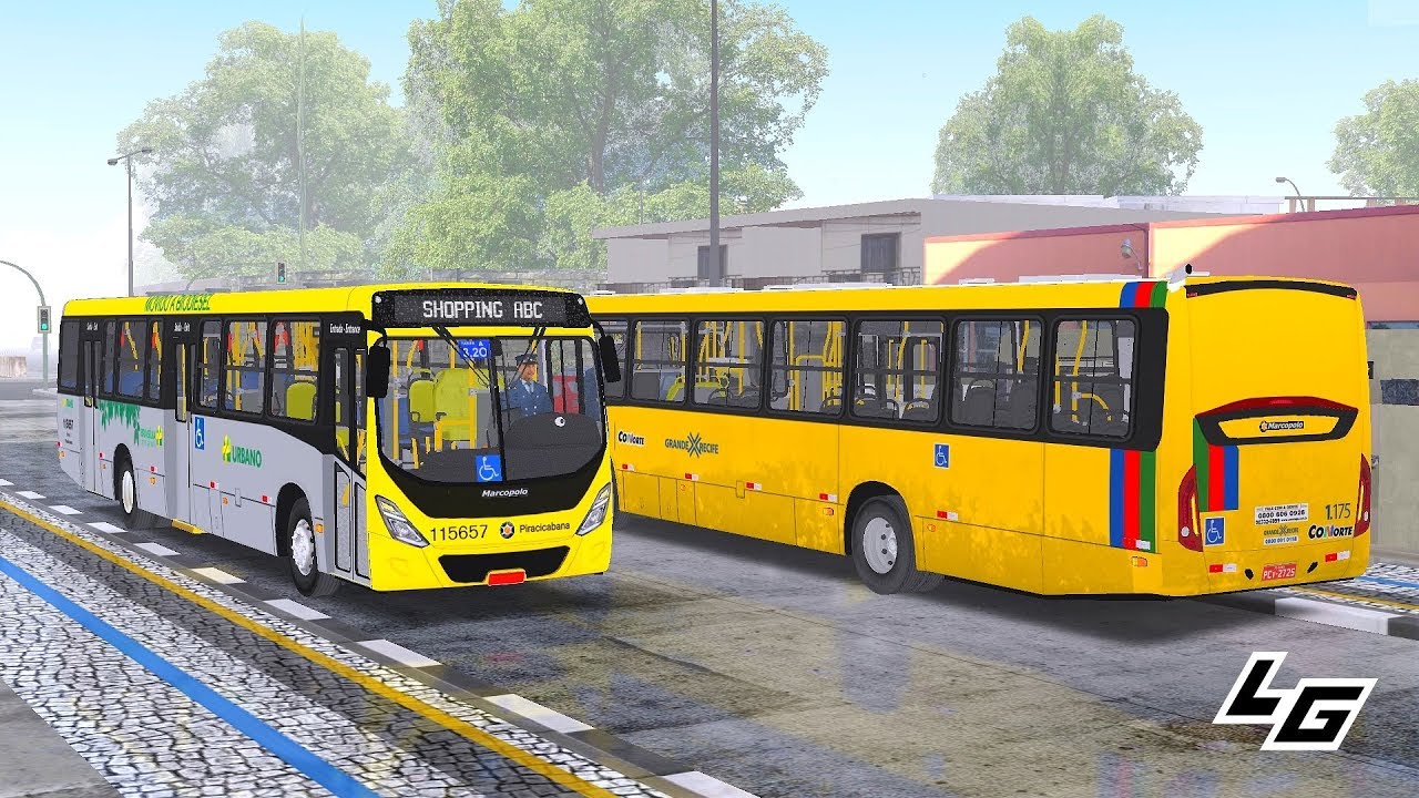 🔴[OMSI 2] Torino 2014 OF-1721 BlueTec 5 +G27 - Alongado | Mapa Projeto Metra SP