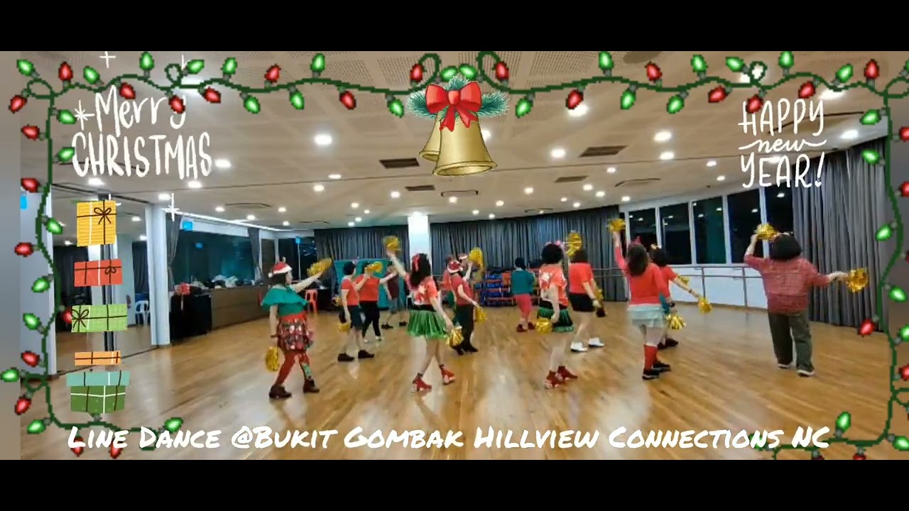 Dance title : Christmas Polka Remix by line dance interest group @Bukit HillviewConnections NC