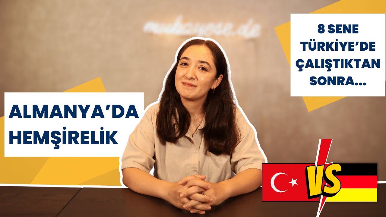 Almanya'da hemşirelik. 👩🏻‍⚕️ Şartlar nasıl? Gelmeye değer mi?