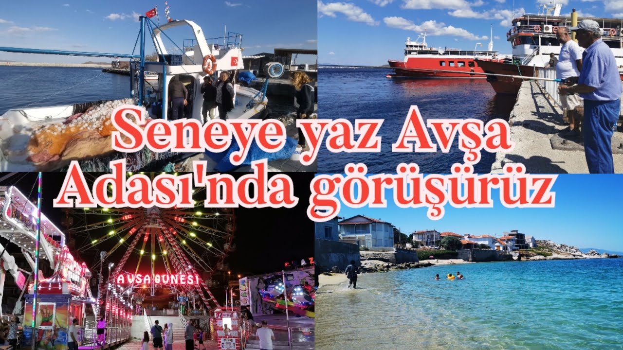 Avşa Adası ge&ccedil;en yaz tatili vlog #trending