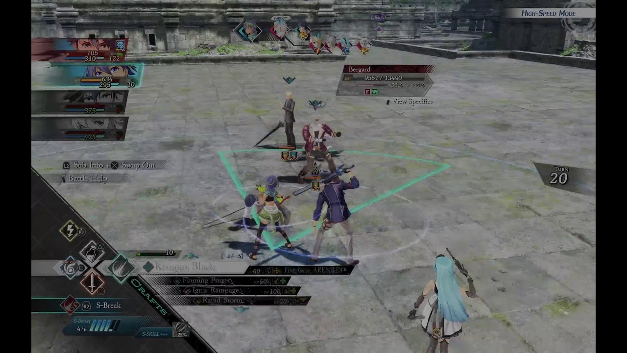 The Legend of heroes Trails beyond the horizon gameplay run 1