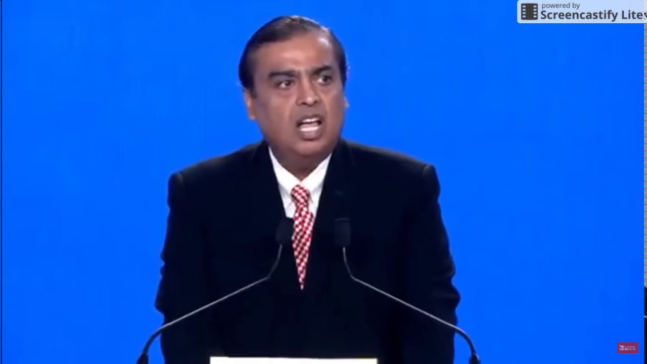 Mukesh Ambani announcement happy new year plan (31/03/2017)