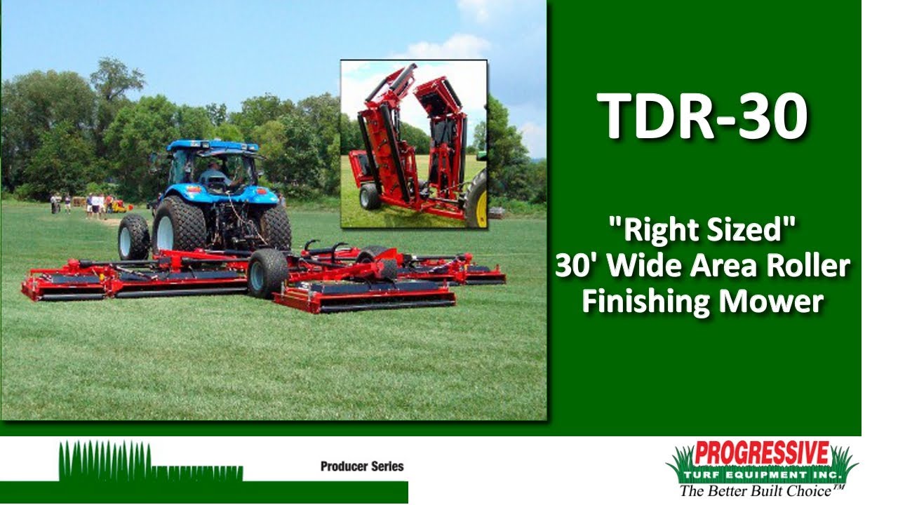 The TDR-30 Wide Area Mower