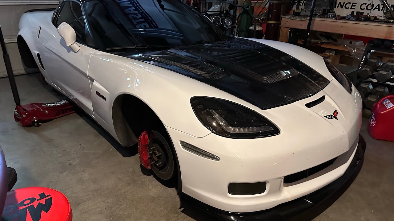 Corvette ZO6, waiting for backordered parts!