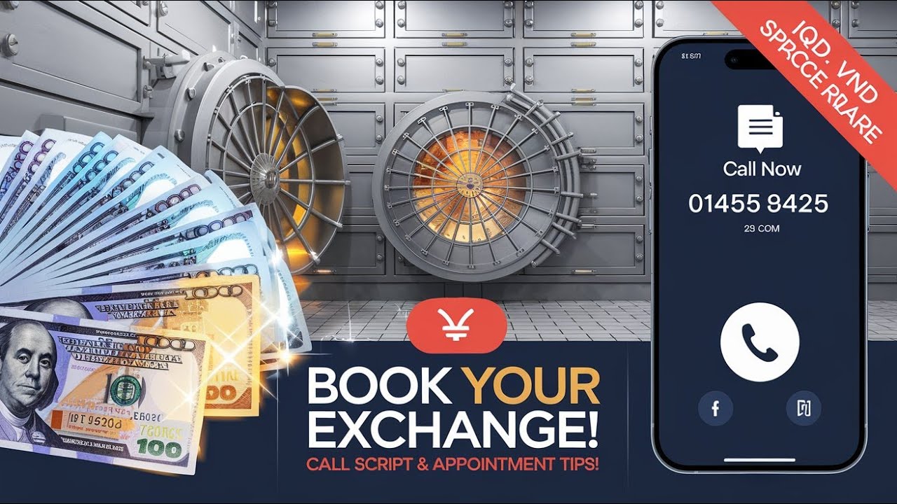📞 Book Your IQD & VND Exchange NOW – Call Script, Contract Rates & Appointments Revealed! 💰⚡