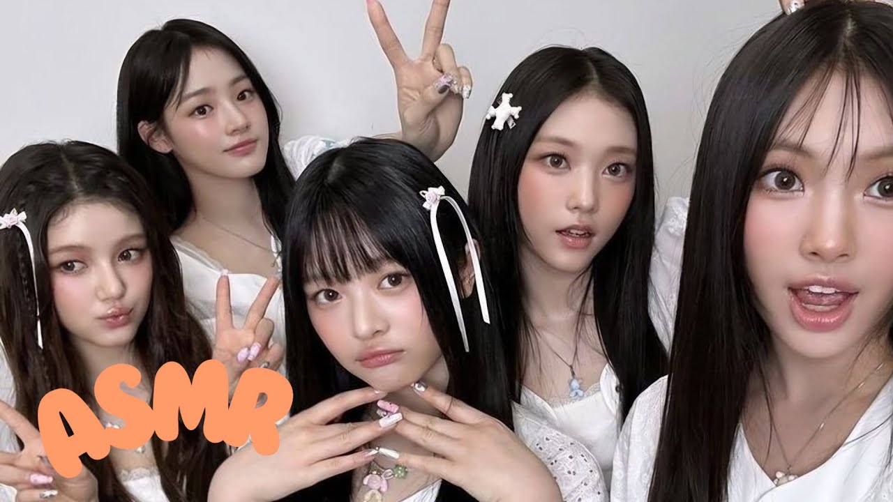 Compilation of NewJeans doing asmr in 11 minutes
