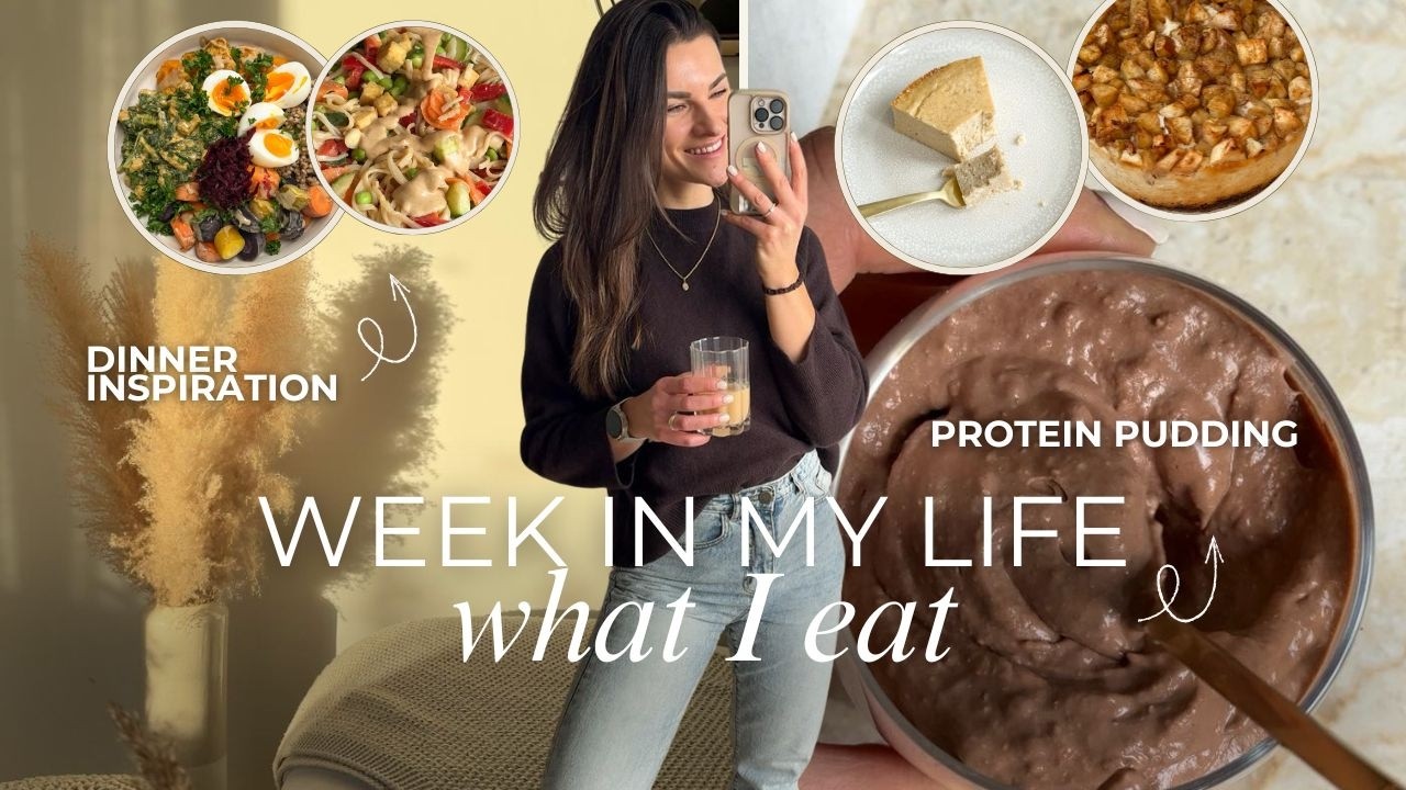 VLOG | Tägliche Dinner Inspiration, Ernährungstipps, Proteinpudding Rezept  & Eiseninfusion