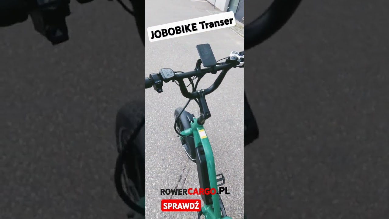 ROWERCARGO.PL oferuje rowery familijne typ LONG TAIL. JOBOBIKE TRANSER