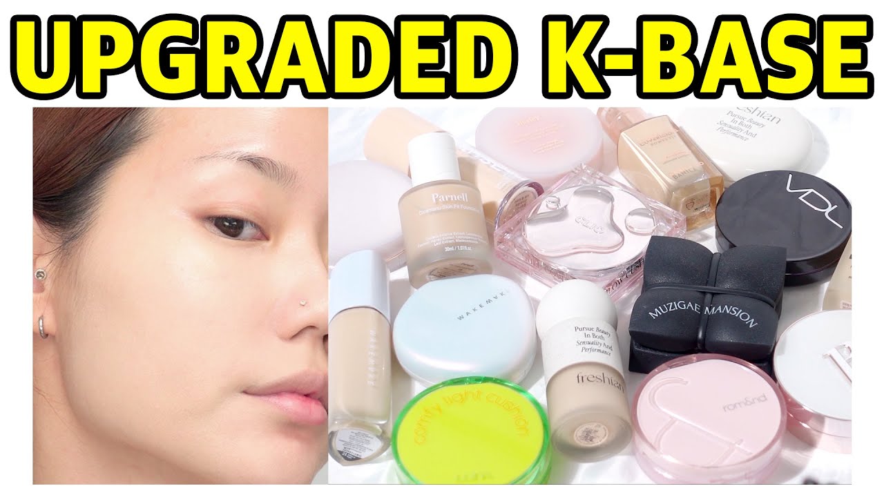 UPGRADED K-BASE ❤️‍🔥 Glow and Matte foundation & cushion | recommendation for each skin type