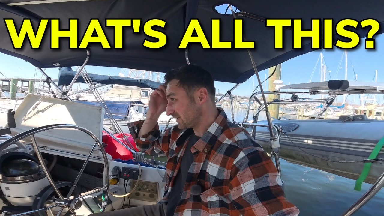 Cleaning Out My 42ft Sailboat | Cockpit Inventory (Part 1)