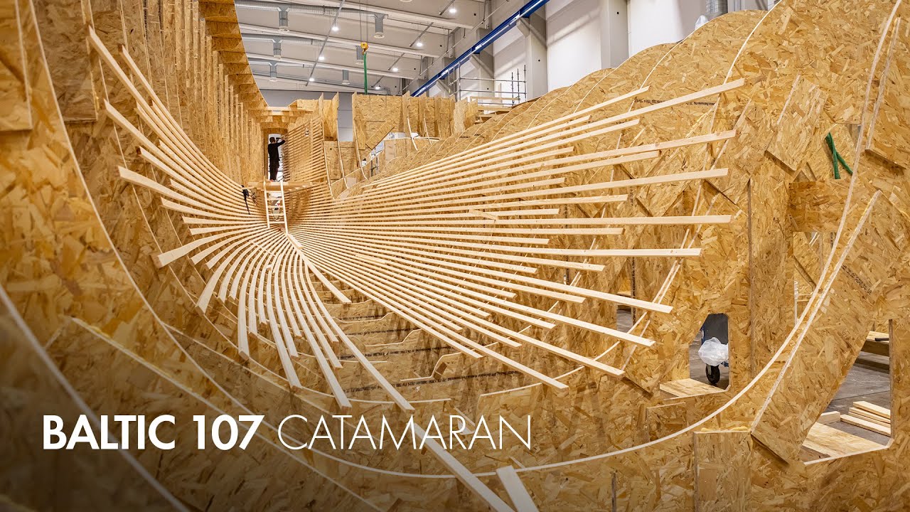 Baltic 107 Catamaran Hull mould