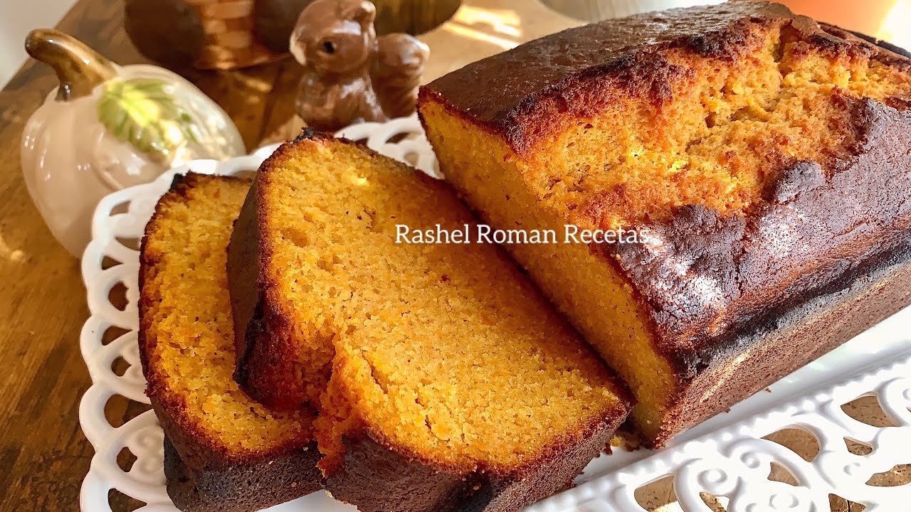 PANQUE DE CALABAZA PARA EL CAFE ☕️ sin complicaciones😋 