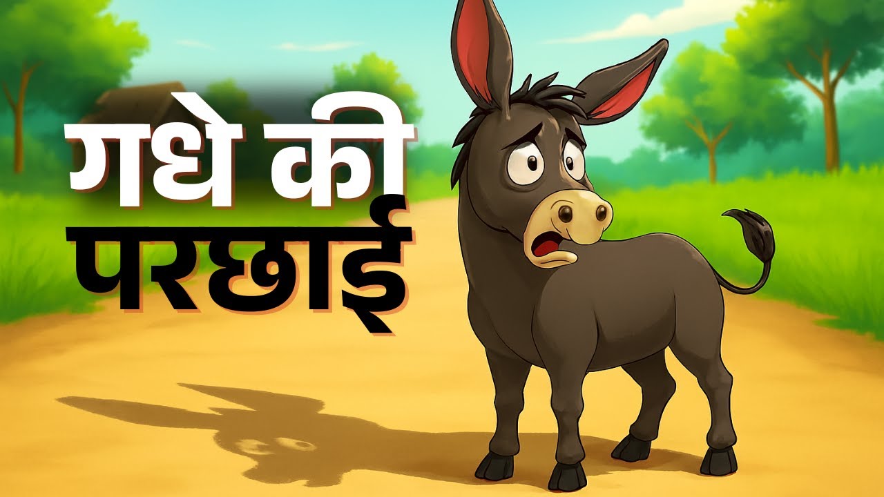 गधे की परछाई | Donkey's Shadow Story | Panchatantra Hindi Moral Stories | Beehive Toons