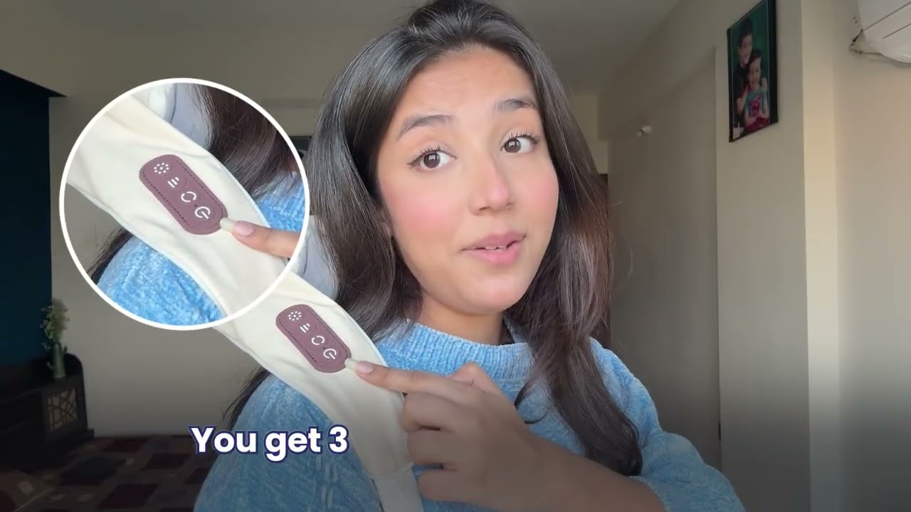 Desk-Job Neck Pain? This 4D Shiatsu Neck Massager Changed My Day | MildCares