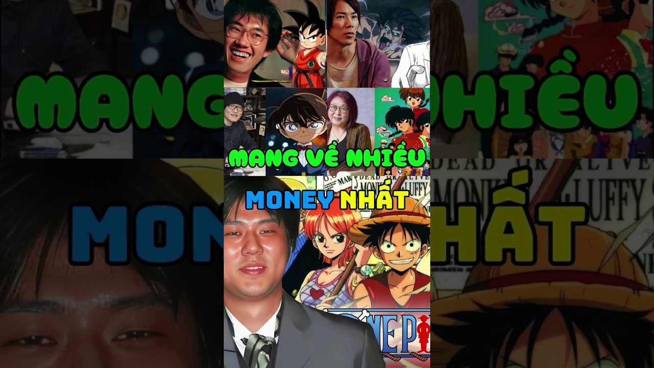 manga/anime mang về nhiều tiền nhất | TOP 5 MEDIA 